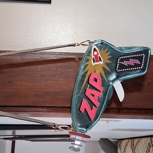 Forever 21 Green Zap Blaster Bag